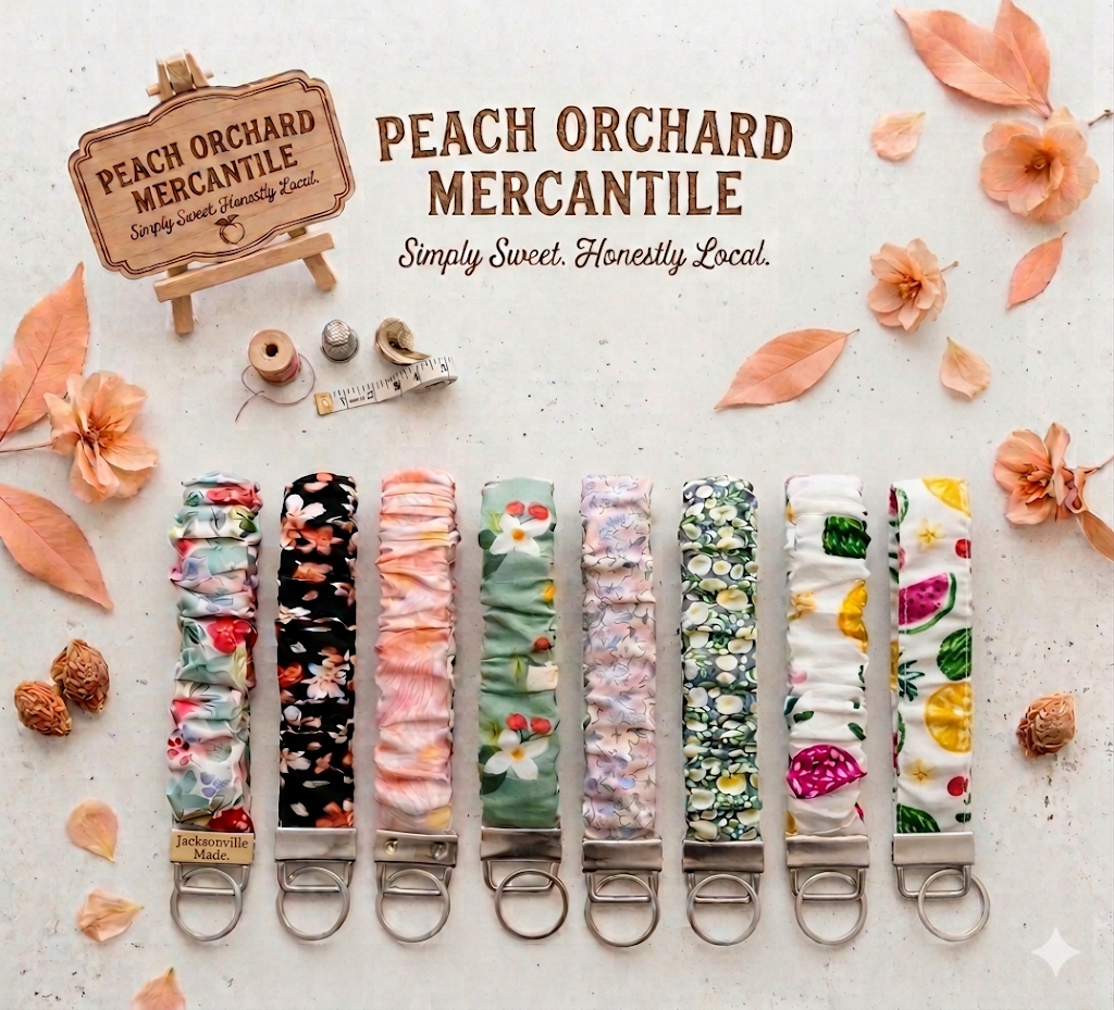 Scrunchie Keychains